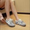 Retro Women's Spring and Autumn Flat-bottomed Casual Board Shoes Sports Shoes Versatile Little White Shoes Tide