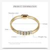Minimalistisches Edelstahl-Magnetverschluss-Armband für Damen