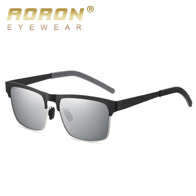 Metal Frame Polarized Sunglasses for Women Men Unisex Fashion Outdoor Anti Glare UV400 Sports Fishing Glasses GZW