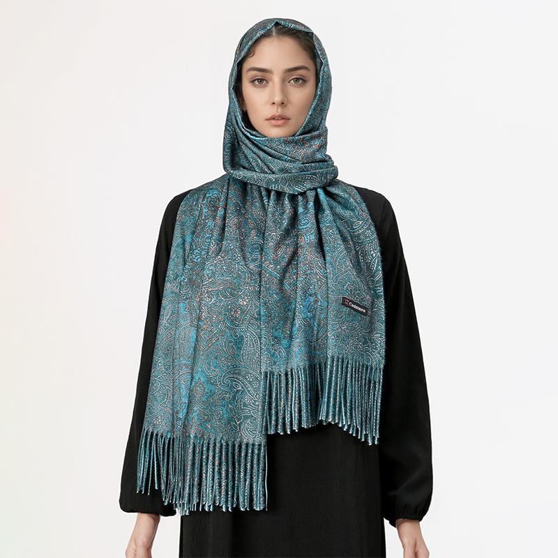 New Ladies Winter Scarf Paisley Printed Cashmere Shawl Scarf Headscarf Shawl and Scarf Women's Echarpe Scarf Luxury Brand