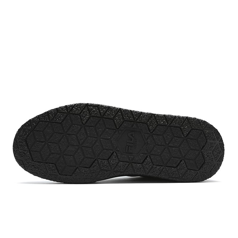 FILA OLIMPICA Abrasion Resistant Low top Skateboard Shoes Men's Black F12M441208FBK