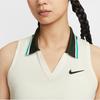 Nike Court Slam Dri-Fit Comfortable Breathable Quick-Drying Soft Tank Top Women Tops Light-Ivory Cactus-Green Black FZ6753110