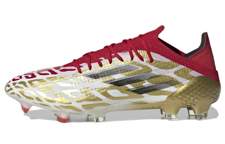

X Speedflow Mo Salah.1 Adidas Fg White Gold Metallic Scarlet GX3901 40