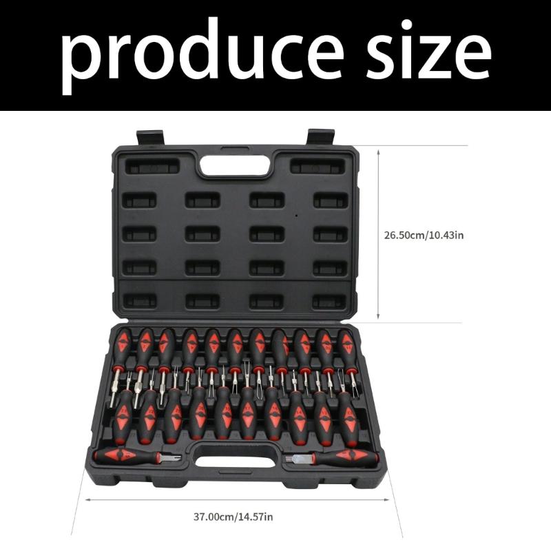 23Pcs Car Electrical Terminal Pin Removal Separator Tool Set For Electrical Connector Repair And Maintenance