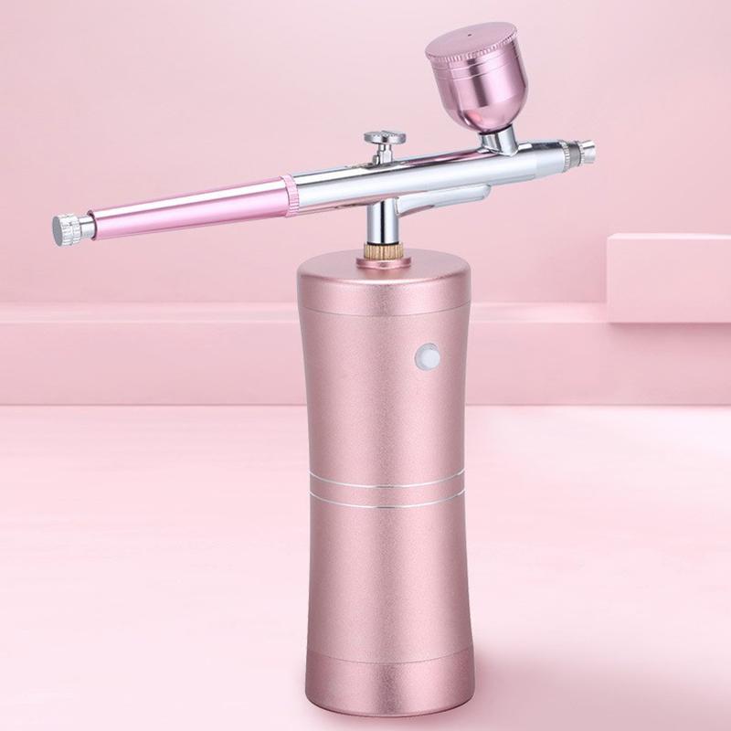 Portable Airbrush Kit Wireless Air Brush With Compressor Electrical Handheld Spray Gun Coloring Tattoo Graffiti Graphic Model