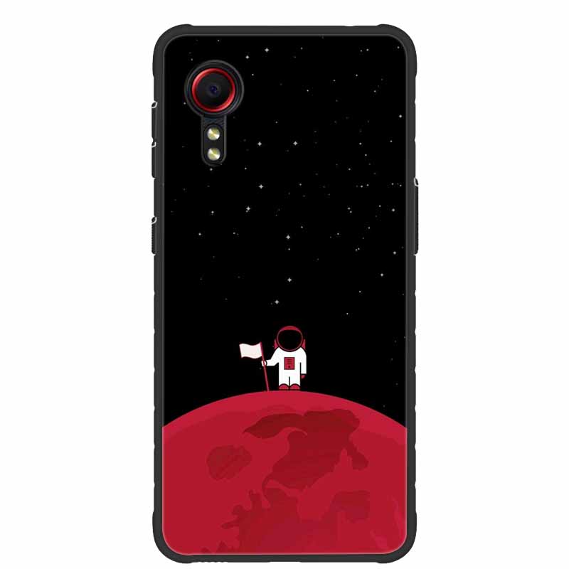 Per Samsung Galaxy Xcover7 5G Cover Carina Adorabile Custodia Posteriore in Silicone per Telefono Per Samsung Xcover 7 Protettiva Antiurto Morbide Custodie