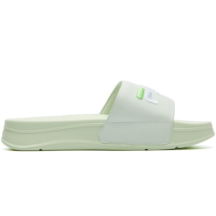 New FILA Minimalistic Casual Beach Green Slippers Women's F12W124623FGN