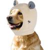 Hunde Ohrenschützer Lärmschutz Gestrickte Mützen Haustier Hals Ohrwärmer für den Winter Strickmütze für Angst Beruhigung für Hund Katze