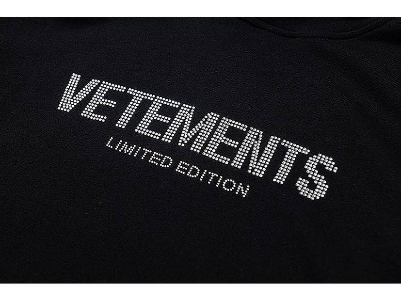 Bluza z kapturem z literami z dżetów 2023: Modny unisex luźny kaptur