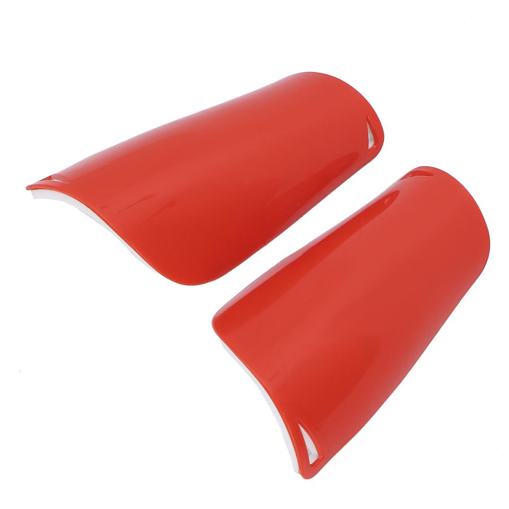 Sports Shin Guards EVA Cushioning Soccer Shin Pads Calf Protector for Football Game MRed