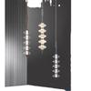 Nordic Cream Glass Chandelier for Bedroom, Living Room, and Hall