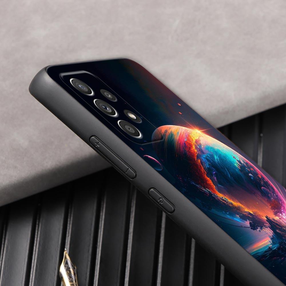 Universe Starry Phone Cover Galaxy A53 5G Case For Samsung A54 A55 A52S A51 A71 A73 A72 A35 A32 A33 Cases Sky Space Planet Stars
