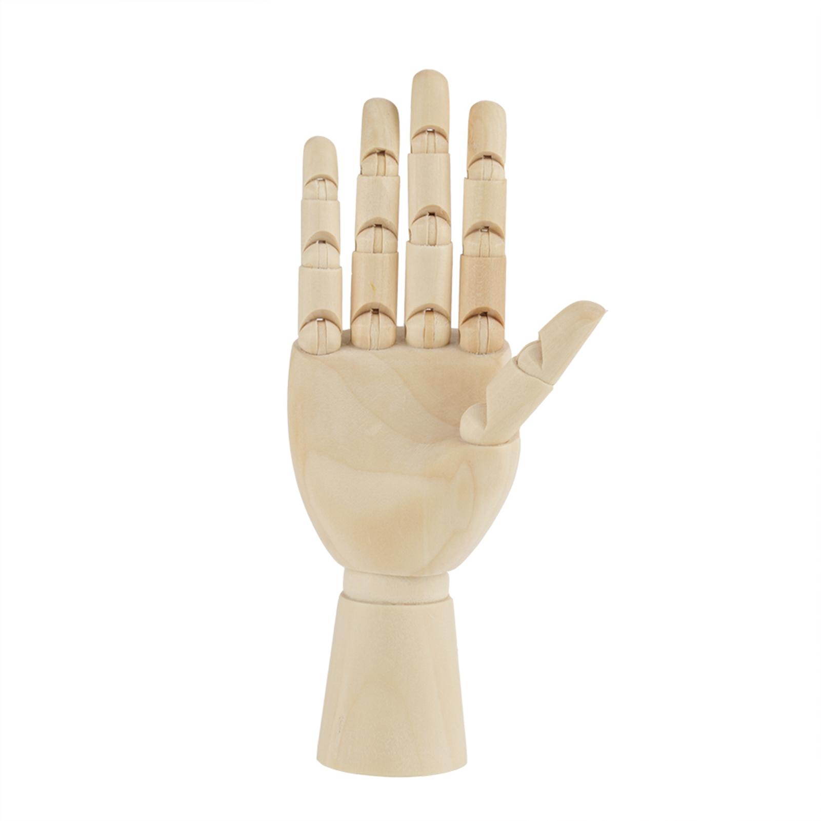 Vrouwenhand Lichaam Kunstenaar Model Gelede Beweegbare Houten Sculptuur Mannequin Houten (#1)