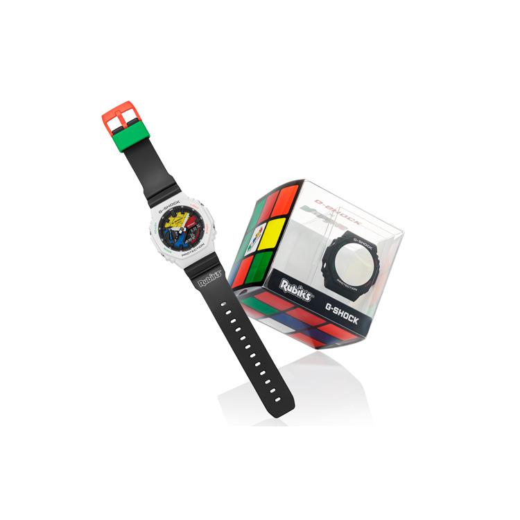 CASIO Unisex G-SHOCK White Watch GAE-2100RC-1APR
