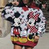 Disney Mickey Mouse Hoodie Fashion Women Kawaii Aesthetic Hoodie Couple Autumn Hoodie Sweatshirt