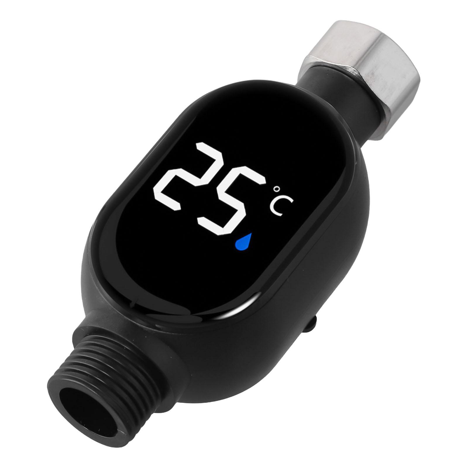 

0-99℃ Душ LED Дисплей Температуры 1/2 Интерфейс Интеллектуальный Водяной Термометр Температура LED Дисплей Аксессуары China Mainland