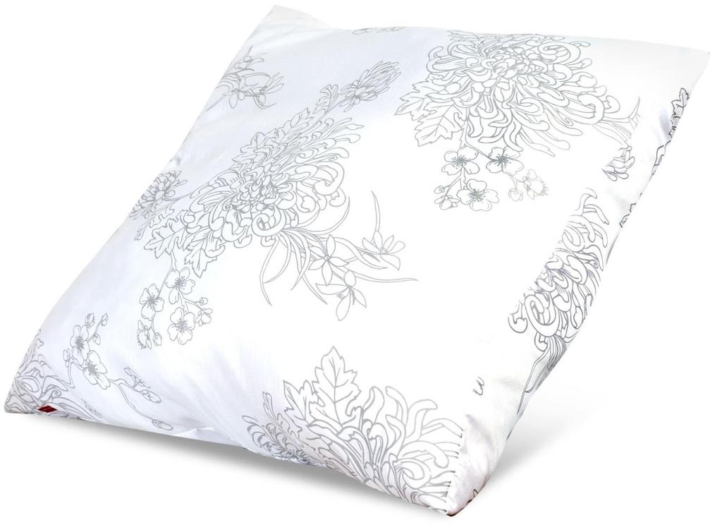Anti-Allergy Pillow Microfiber Floral Silicone Various Sizes