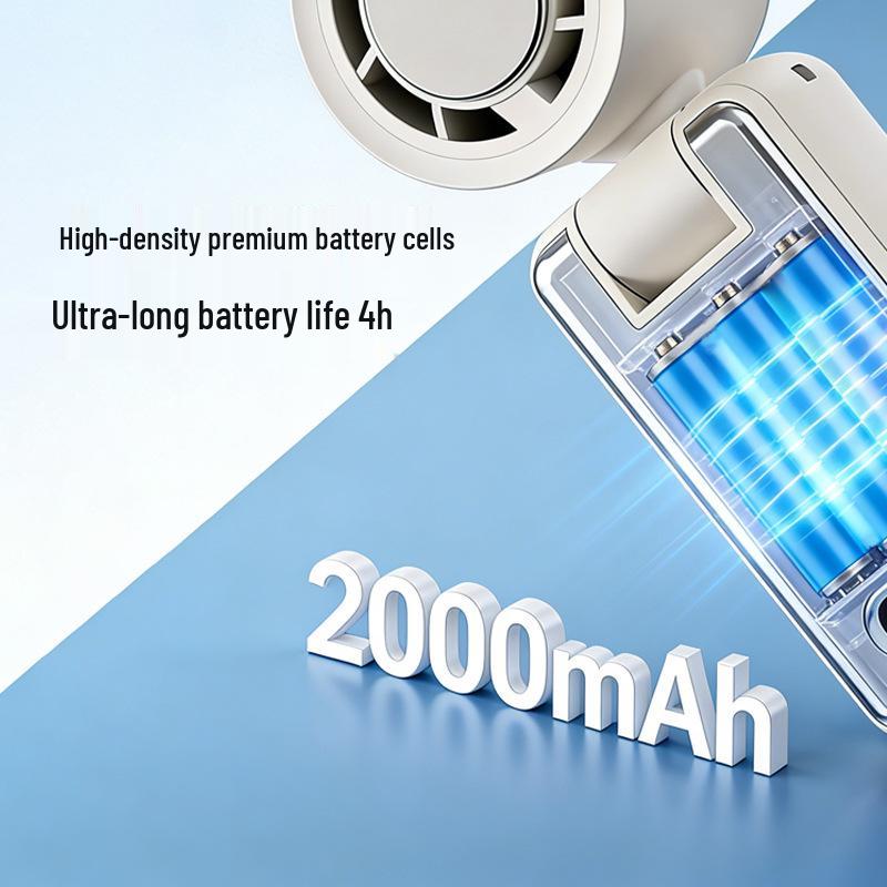 Turbo High-Speed USB Rechargeable Handheld Fan with 100-Speed Digital Display for Outdoor Cooling