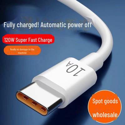 120W Super Fast Charging Type-C Cable for Huawei Honor 10A