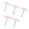 Q1FD 5Pcs Plant Umbrella Lace Side Multifunctional Canopies Garden Umbrella Shade