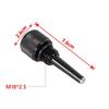 55201 M18*2.5 Magnetic Oil Dipstick for Inverter Generators for WEN 56125i 56200i Yamaha EF2000iS EF1000iS Silver/Black Aluminum