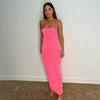 Sexy Backless Maxi Dress Spaghetti Strap Bandage Green Bodycon Dress For Women Fashion Summer Club Party Dresses 20960