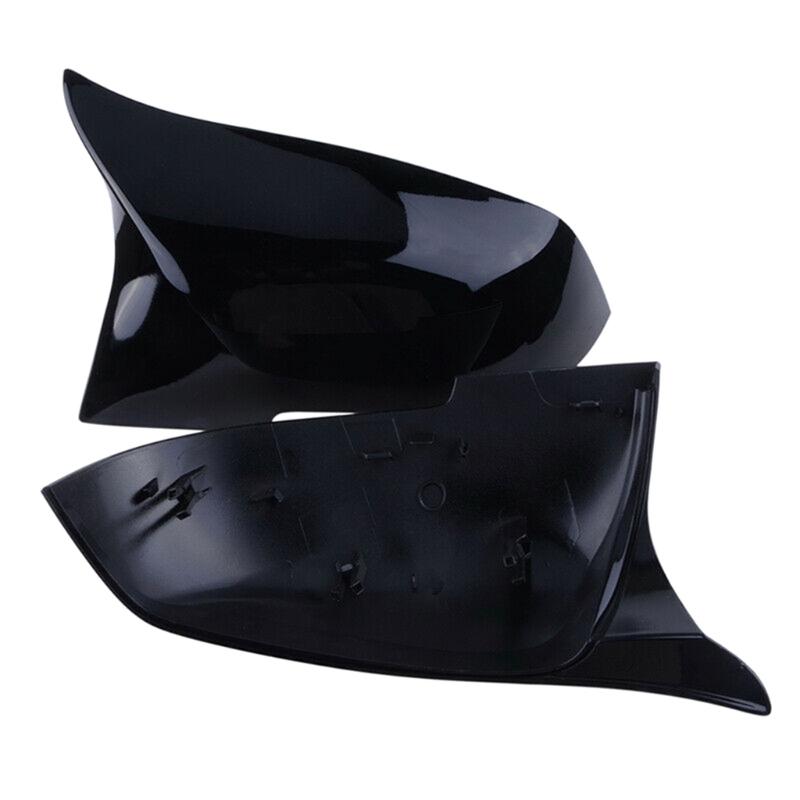 2x Car Reversing Side Door Wing Mirror Housing Cover Casing for F30 F35 51167292745 Right Left Passenger Side Mirror Cap
