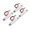 4Pcs 6LED Side Marker Indicator Light 12V Navigation Light Strip for Yacht Kayak Boat Trailer Camper Bus RV