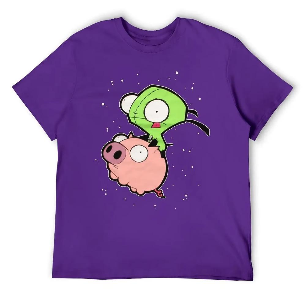 Invader Zim Art Classic For Sale Tshirt Novelty T-shirt Crewneck  Move  Funny Geek Home Eur Size