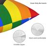 LGBT Progress Pride Flag Cushion Cover 40x40 Cm Soft Polyester Gay Lesbian Throw Pillow Case For Sofa Decoration Pillowcase