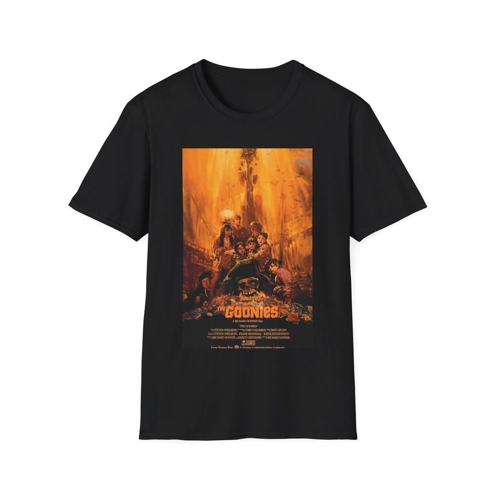 The Goonies T-Shirt Vintage Movie Poster Shirt Goonies Tee 80 s Movie Fan Unisex T-Shirt XL