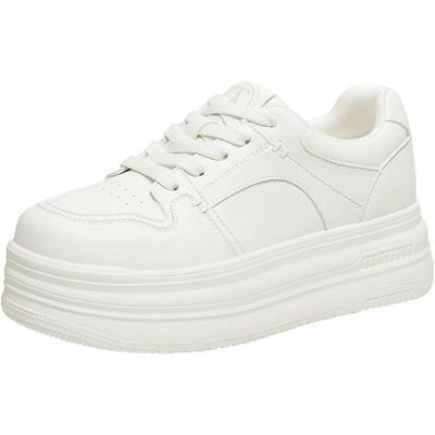TATA Women's Chunky Platform Skate Shoes