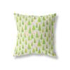 Christmas Theme Snowman Reindeer Print Pattern Cushion Cover Home Living Room Sofa Decoration Square Pillow Pillow Cover