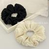 Fashionable Pleated Large Intestine Hairband, High-end and Laid-back Hair Rope Accessory, Pig Intestine Headband