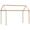 VidaXL Bed Canopy for Children 217x95.5x159 Cm Solid Pine Wood, Bed Canopy, Bed Canopy for Child, Canopy for Bed 846958
