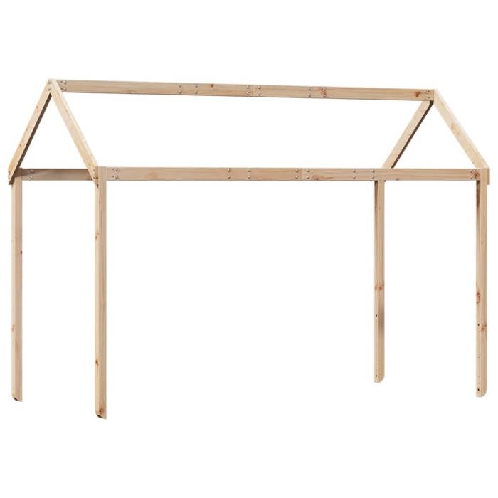 VidaXL Bed Canopy for Children 217x95.5x159 Cm Solid Pine Wood, Bed Canopy, Bed Canopy for Child, Canopy for Bed 846958