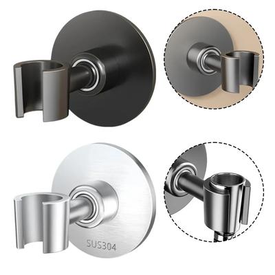 Einstellbare Dusche Kopf HolderStainless Stahl Dusche Halterung Feste Dusche Kopf Aufhänger Ohne Stanzen Feste Basis Halterung