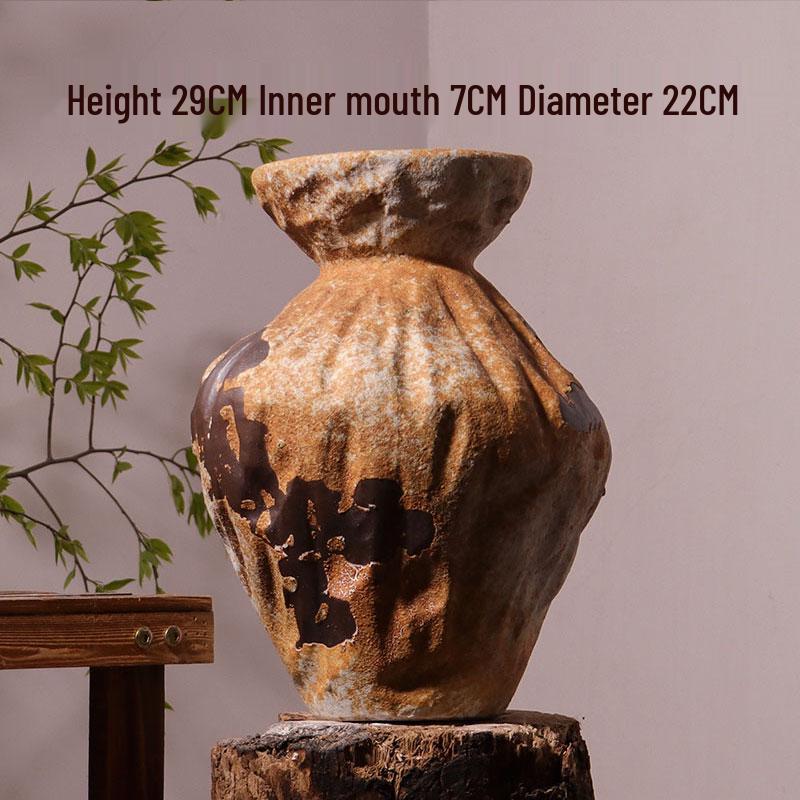 Jingdezhen Hydroponic Display Rack: Chinese Tabletop Vase for Living Room Decor
