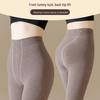 Women's Gray Velvet-Lined, No-Drop Pantyhose - Thick, Large Size, Slimming, Perfect for Spring, Autumn, & Winter