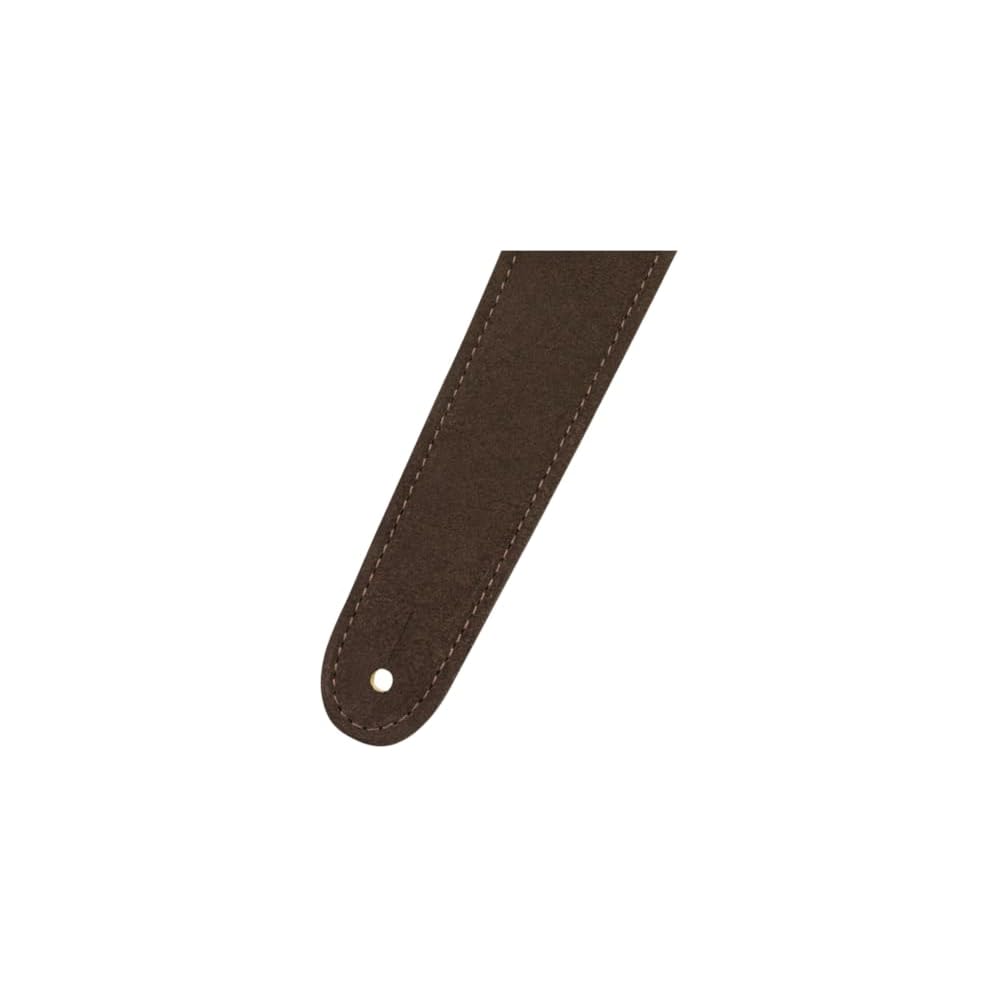 Fender Strap 2” Suede Strap, Brown/Tan, Reversible