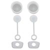 Silicone Cup Anti-spill Stopper Washable Straw Cover Caps Leak Stopper  Environmentally Water Bottle Accessories