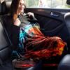 1pc Basketball Printing Lightweight Flannel Blanket, Comfortable and Warm Blanket, for Camping Sofa Bed and Couch Office, Suitable for Gift B
