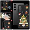 Christmas Tree Pattern Case For Samsung Galaxy S25 S24 Ultra S23 S22 Plus S21 FE A15 A16 A17 A26 A35 A36 A54 A55 A56 5G Lanyard Case Cover Funda