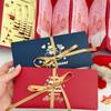 Creative Folding 3 D Birthday Red Envelope Pop-Up Best Wishes Lucky Money Envelope Traditional Red Pocket Birthday Party