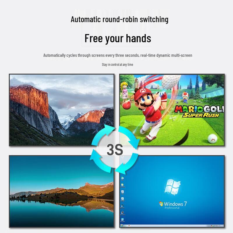 MT-viki 8-Port 4K HDMI Seamless Switcher