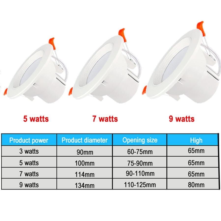 

5 Вт/7 Вт/9 Вт светодиодный радарный датчик потолочный светильник светильники для ванной лестницы балкона AC220V с интеллектуальным радарным датчиком освещения 5 W