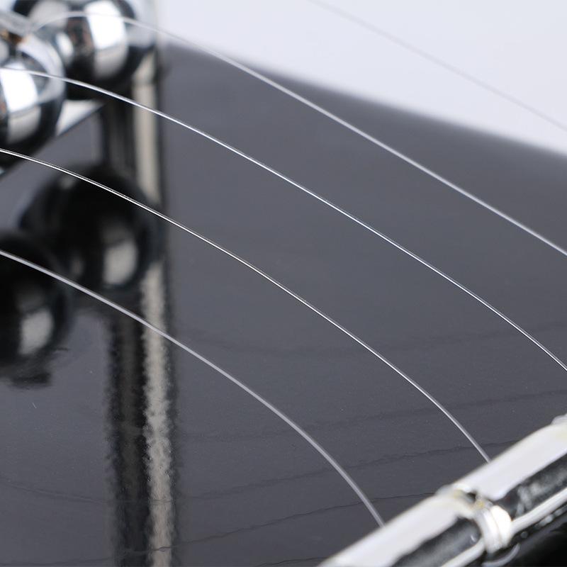 Berço de Newton: Pêndulo de Equilíbrio de Energia com Bola Quicando para Decoração Criativa de Casa ou Escritório.