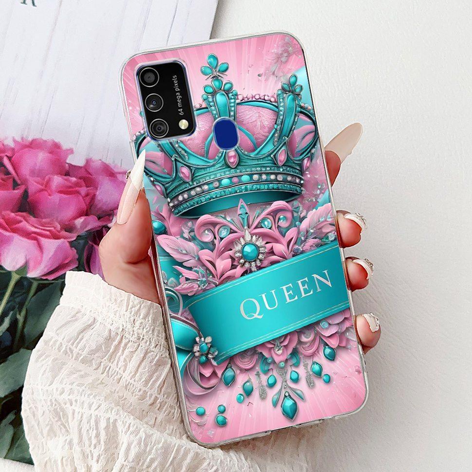 Cute Cat Caroon Cover For Samsung Galaxy A21s Case Soft Silicone Fundas Phone Cases For Samsung A 21s  A21s SM-A217F Full Bumper