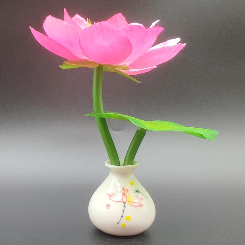 Buddhist Altar Offering Lotus Flower Home Decoration Ornament