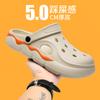 Hole shoes summer non-slip operating room bag head slippers sports driving soft-soled beach sandals